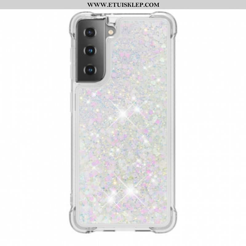 Etui do Samsung Galaxy S21 Plus 5G Pragnienia Cekiny